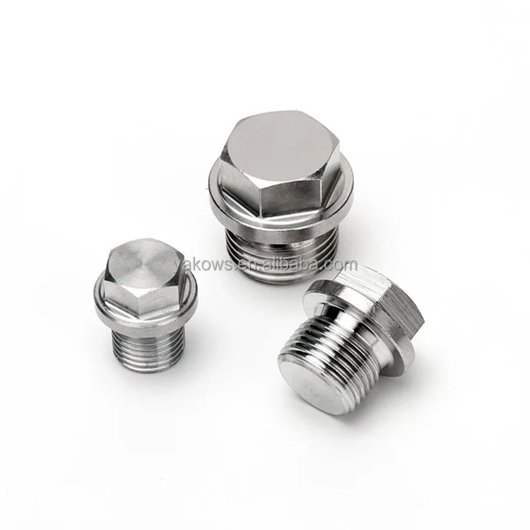 Прямые продажи с фабрики M6 ~ M36, нержавеющая сталь, Pip, масляные заглушки, винты с шестигранным фланцем, резьбовые винты