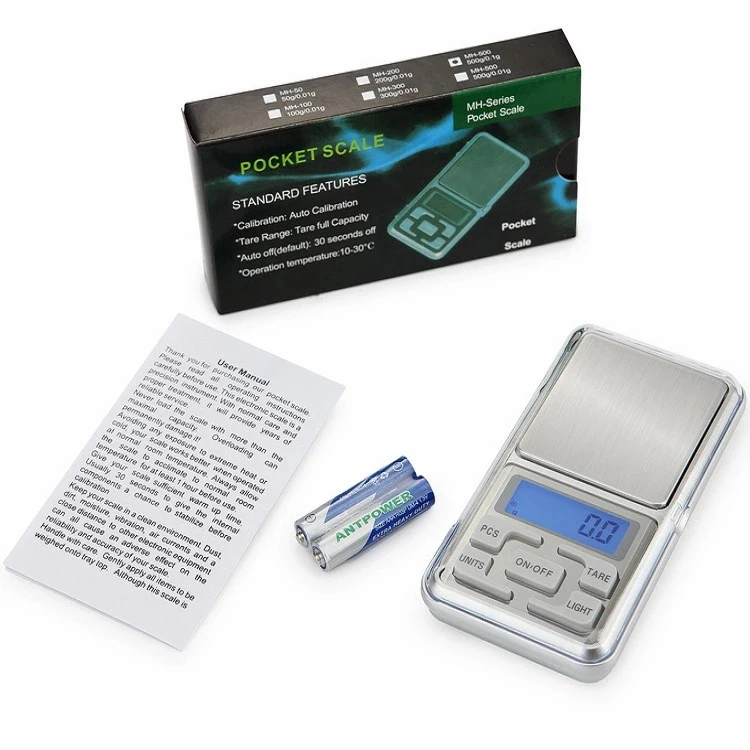 RTS High sensitive 0.01g/100g Mini Electronic Scales Pocket Digital Scale
