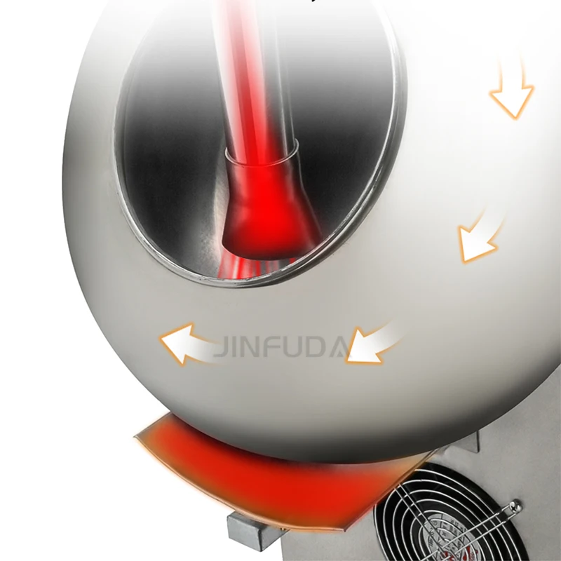 Better Quality Sugar Coating Machine for Nut Peanut Almond Raisin Coating