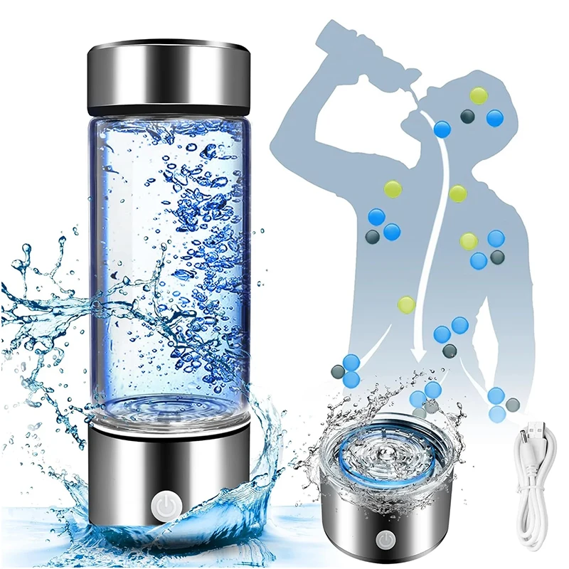 Портативная водородная бутылка для воды 550 мл 5000 ppb1.5l