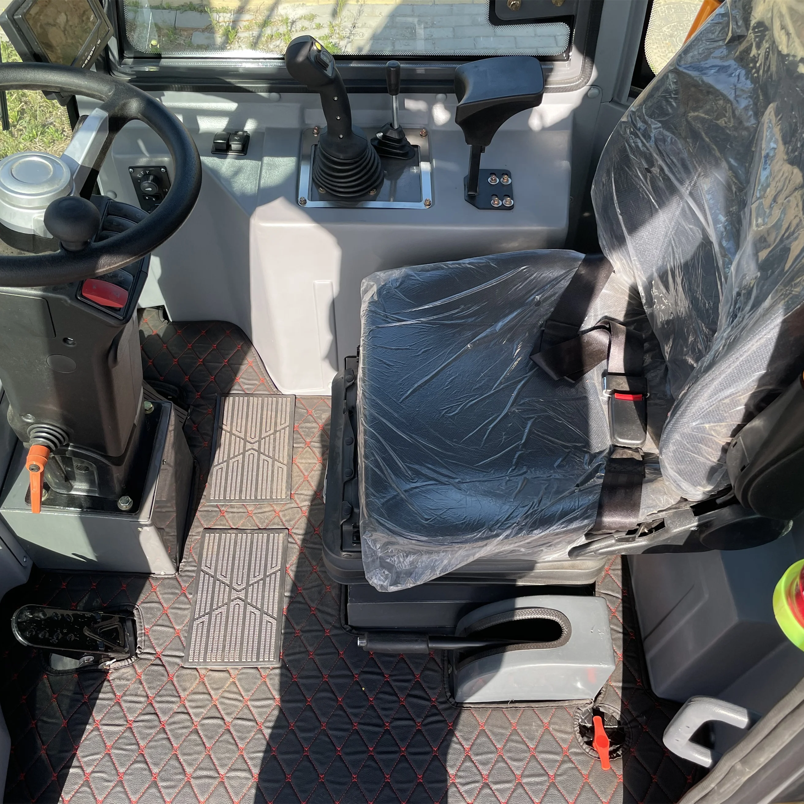 2 ton 3 ton 4 ton mini telescopic loader boom wheel loader wi mini loader wheel with Auger and CE approval