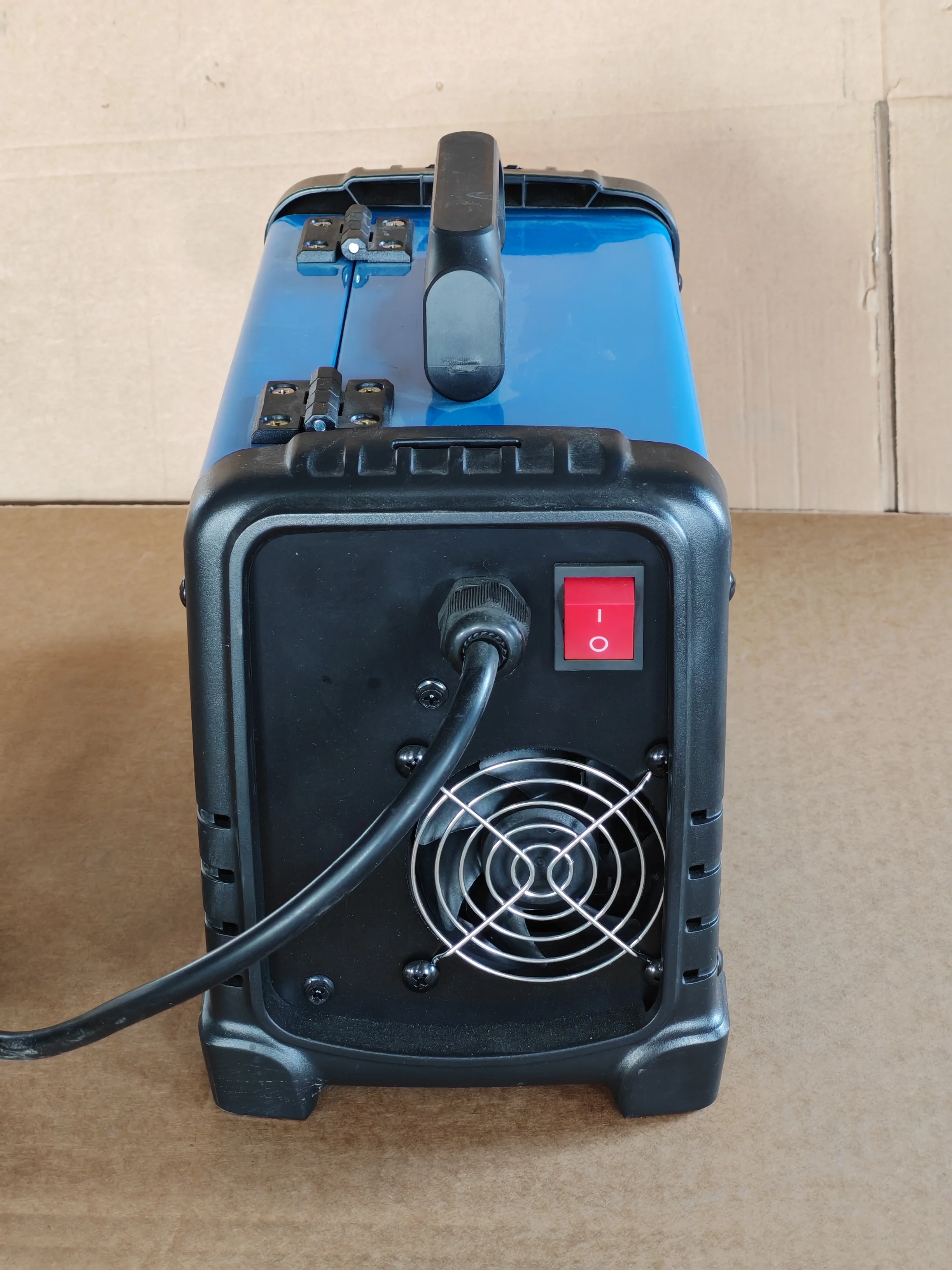 2024 hot sale 220V 350A synergic  IGBT inverter plastic frame plate mig welding machine