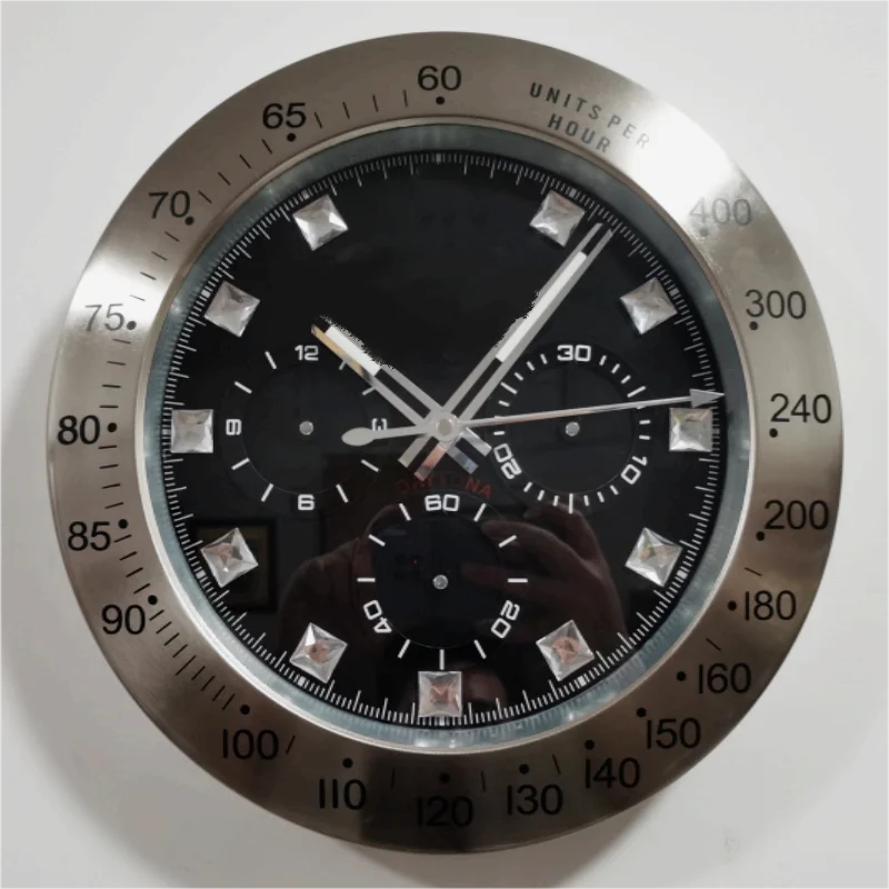 high metal wall clock home decoration roman wall clock china factory wholesale wall clock orologio montre metallique de metal