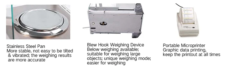 High Precision 120g 0.00001g Lab Microbalance Weighing Scale 0.01mg Analytical Balance