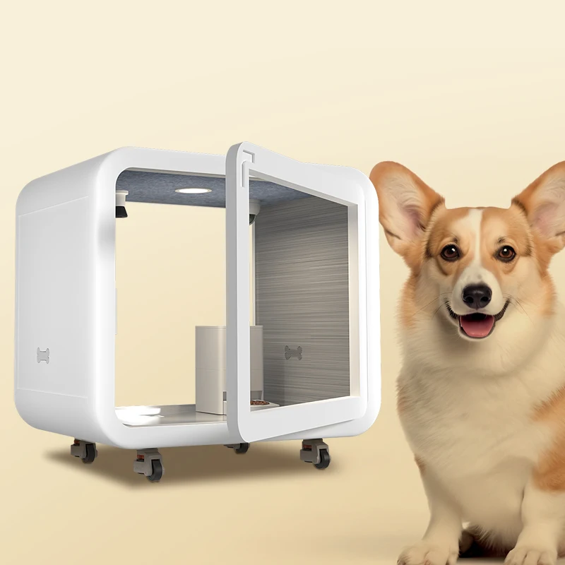 CYspace Modern Style  Ready Made Clean  Ventilated  Quiet Small Pet House  Dog Cat Home Sound Proof Pods Cabin Manufacturers