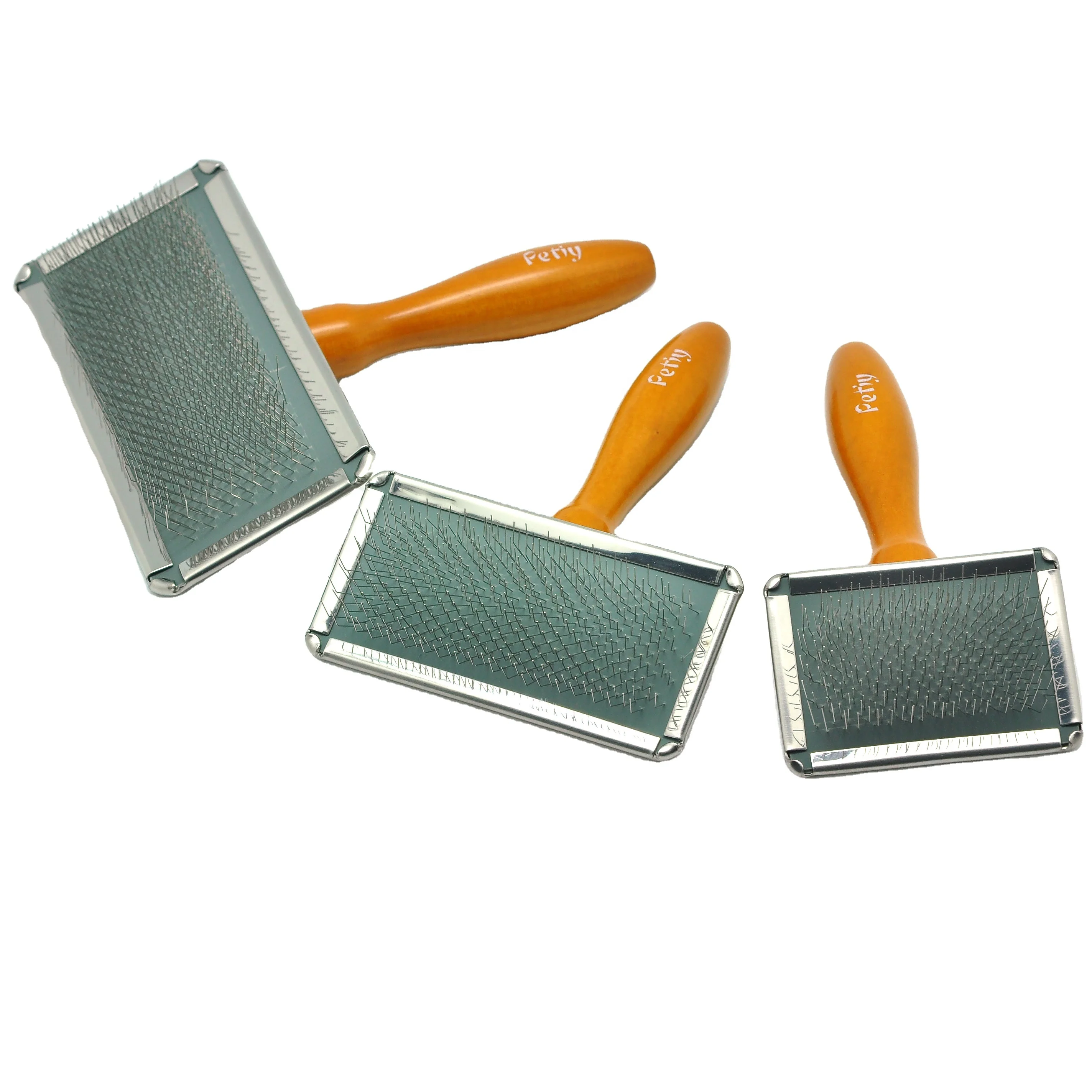 OEM Pettine в короткие сапоги Cani Brosse Chiens S 65x125 мм 33 гр из нержавеющей стали для ухода за волосами удаления волос Металлические расчески щетка домашних