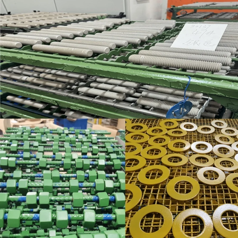 Astm A320 Grade L7 L7m A193 B7 B7m B16 L7 L7m Stud Ptfe Xylan 1424 1070 Coated M12 Price Earth Unc Stud Bolt