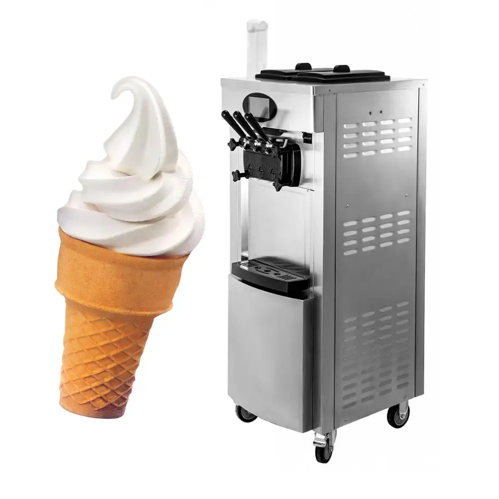 Automatic factory direct soft ice cream machine milk ice cream machine for small business