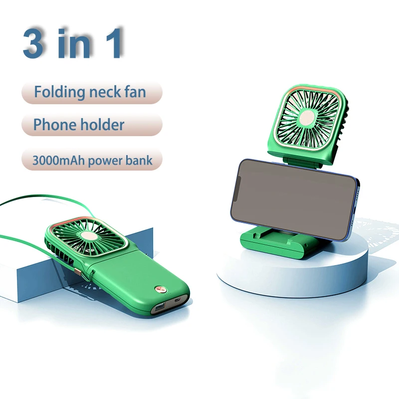 Новое поступление уличные портативные ручные вентиляторы мини Usb Перезаряжаемый шейный вентилятор с резервным
