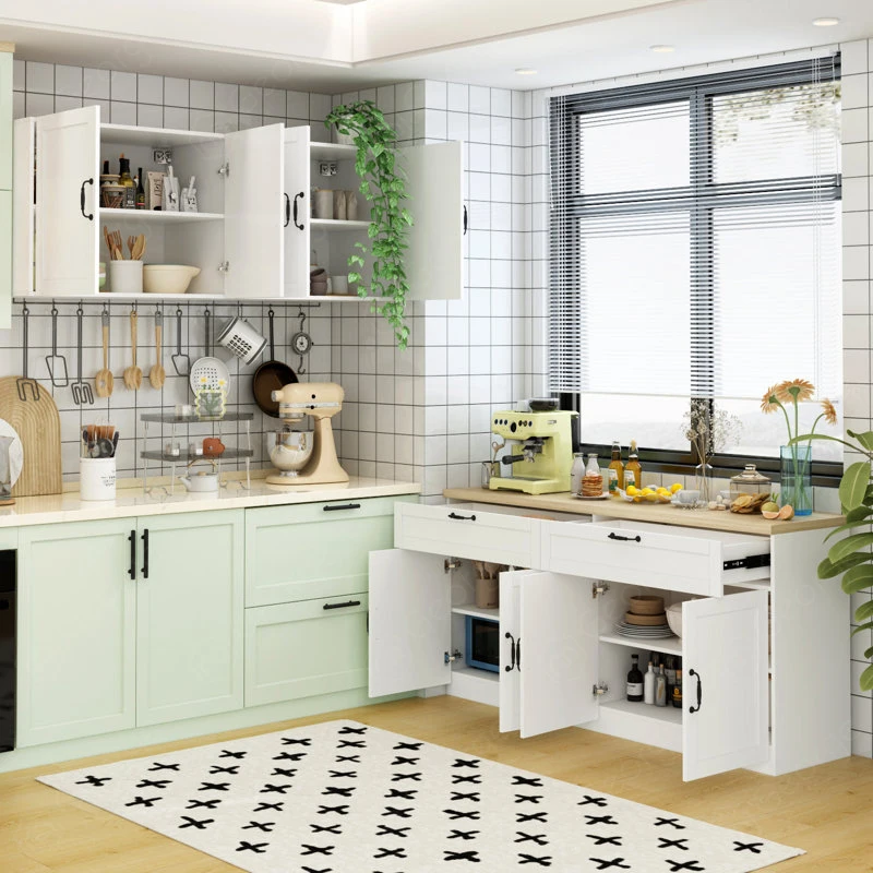 High End Knock Down Design Home Improvement Pantry Modern Modular Kitchen Cabinets