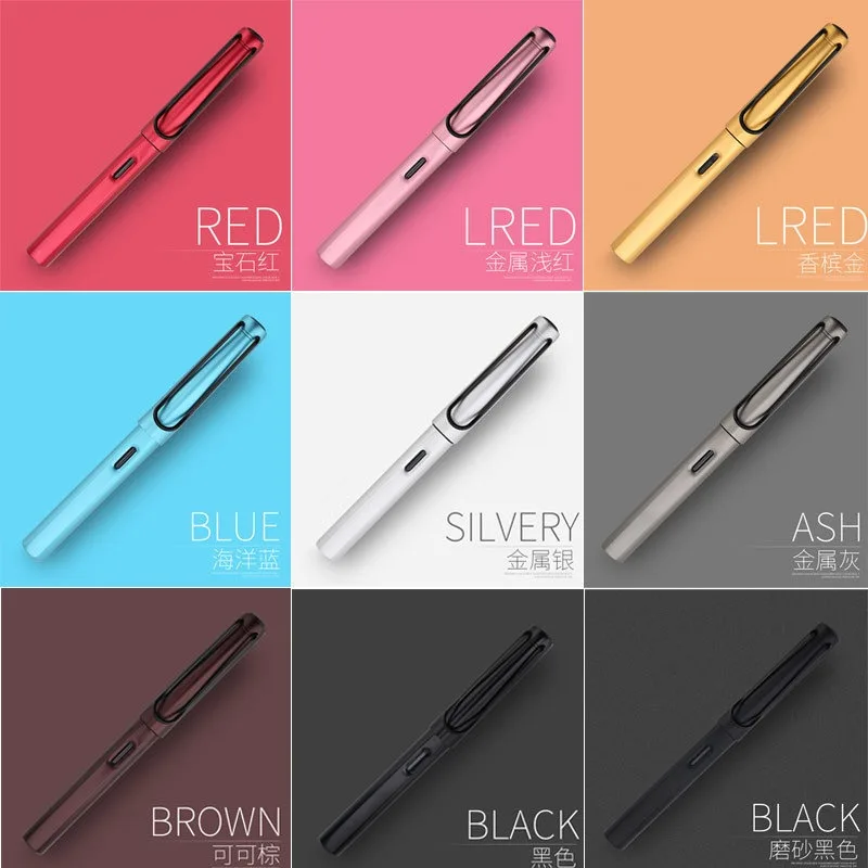 New Arrival Hollow Out Clip Metal Fountain Pen Multi-color Luxury Fine Tip Fountain Pen
