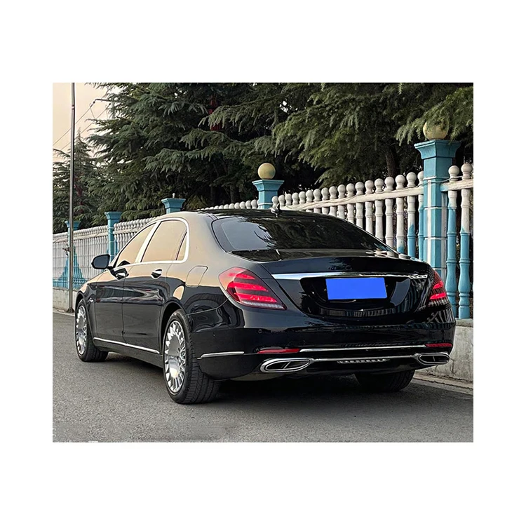 Front Bumper Plate Grill Body Parts For Mercedes-Benz S Class W222 2014 2015 2016 2017 2018 2019 2020 Upgrade To S450