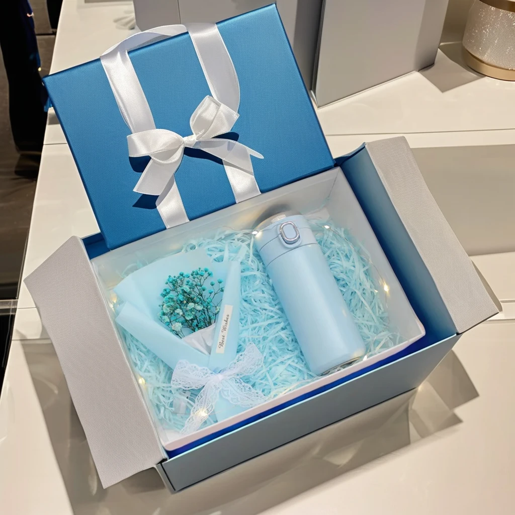 Christmas Gift Set for Mom Beautiful Vacuum Fan Umbrella Humidifier Bouquets for Weddings and Easter Occasions