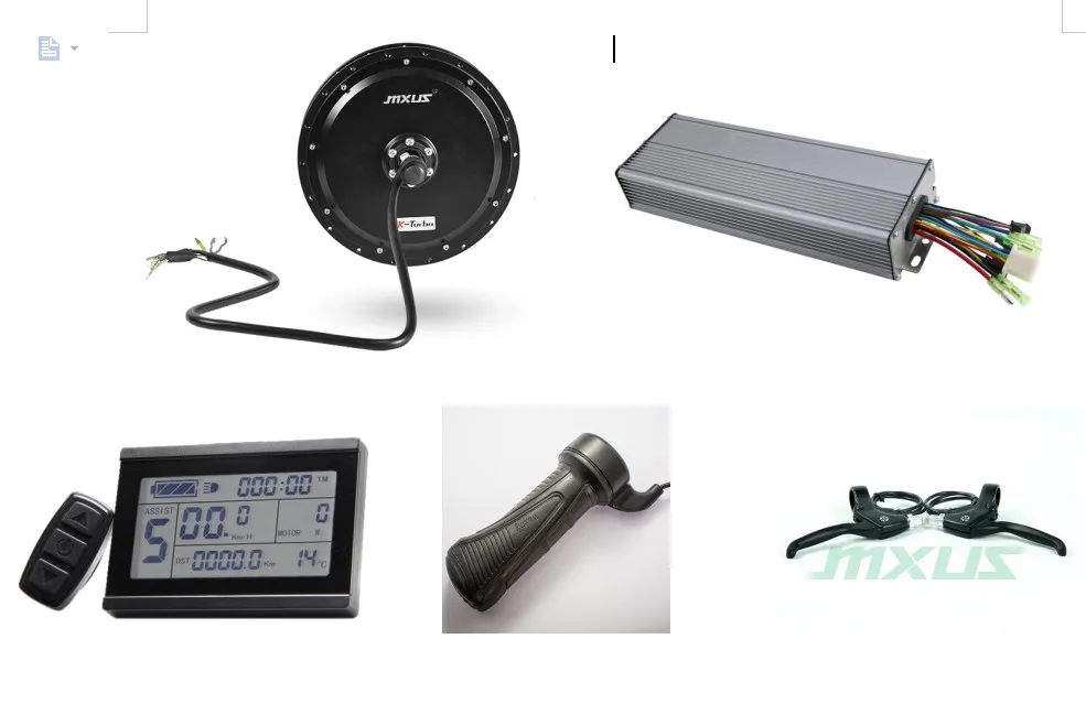 3000w electric bike and ebike conversion motor kit