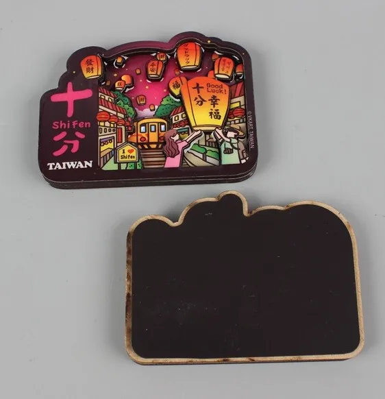 Hot sale customized wooden fridge magnet alphabet letter wooden fridge magnet