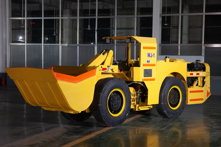 4 Wheel Drive Articulated Mining WJ-3 Diesel Underground Scooptram Vehicle