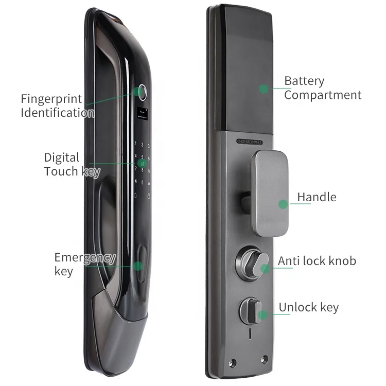 Goking cheap keyless security digital biometric fingerprint electronic front door lock smart cerradura inteligente gate lock