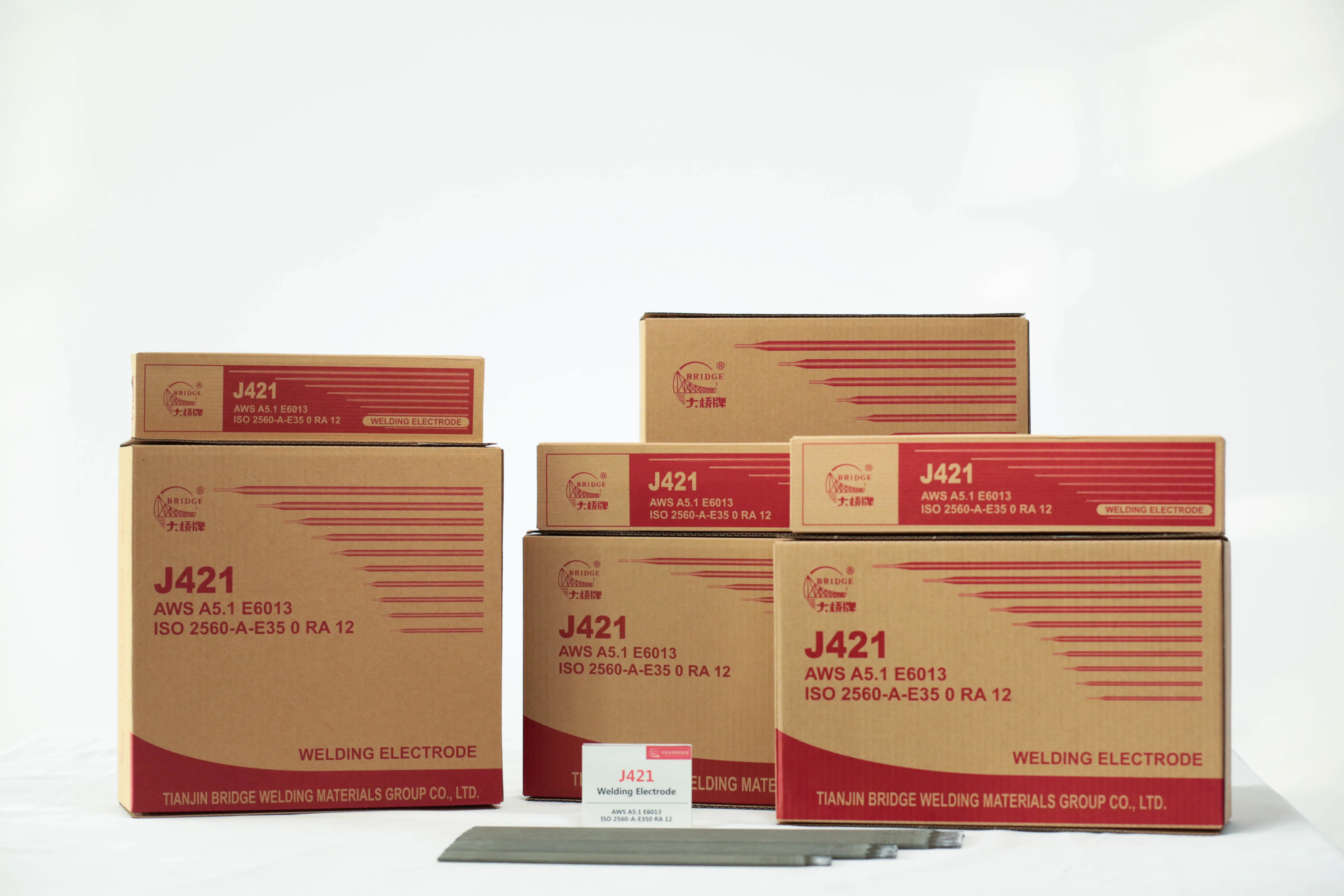 Tianjin Bridge welding rods AWSE6013/J421 welding electrode factory direct supply