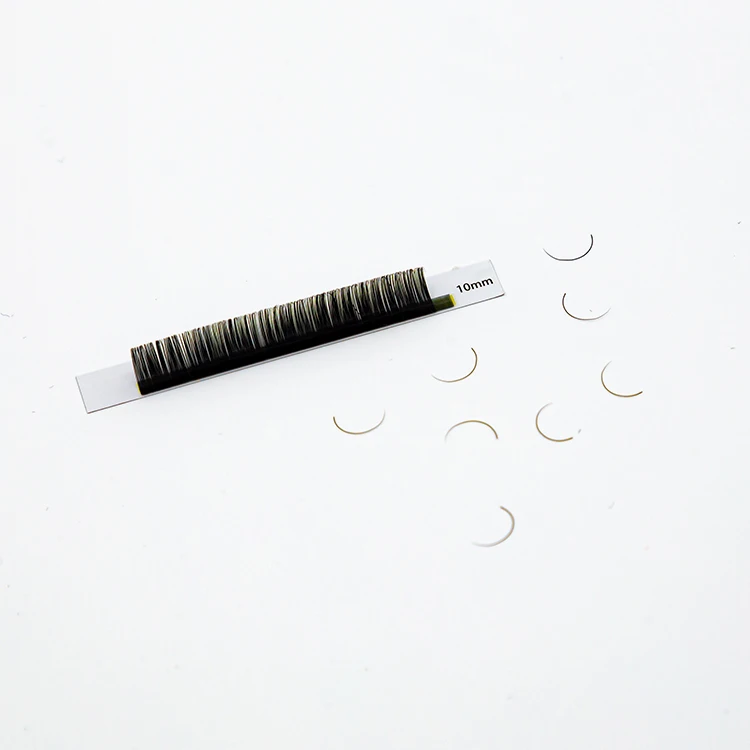 High quality eyelash extensions 0.07 d curl 19mm long length las extension supplies private label pestanas