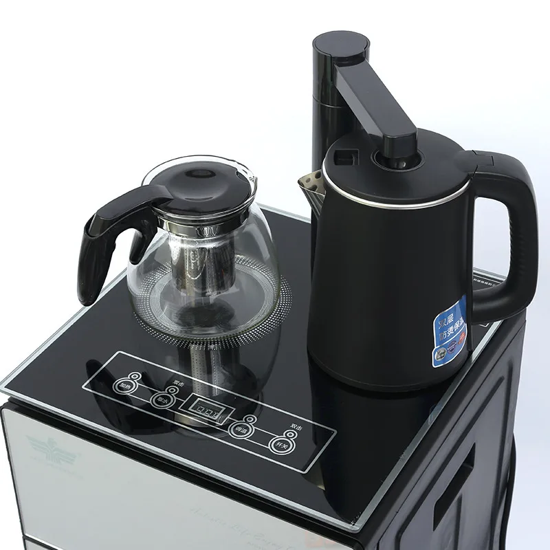 Tea bar machine vertical drinking fountain multifunctional lower barrel intelligent automatic tea bar machine