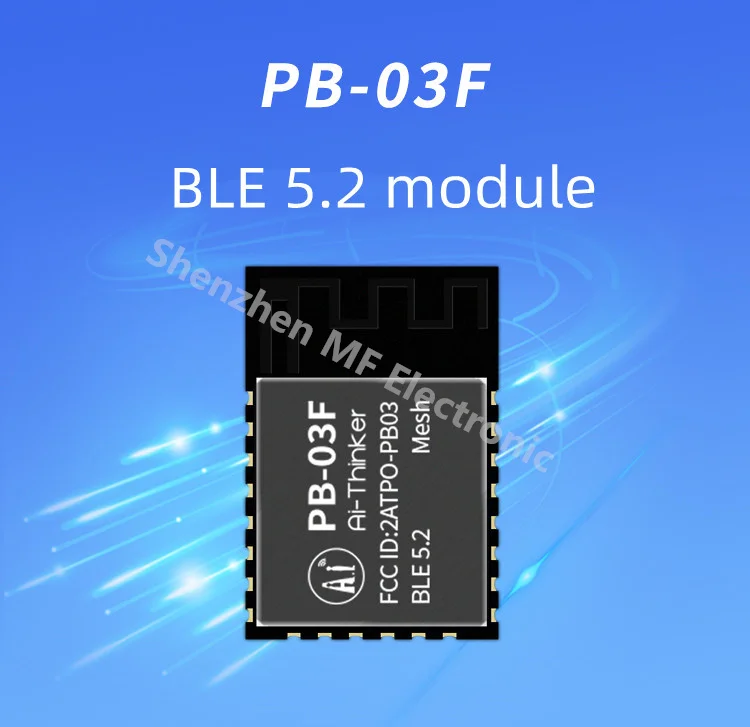 BLE 5.2 PB-03F PHY6252/SSOP24 Bluetooth Board Module 5.2 2.7V 3.6V with On-board Antenna
