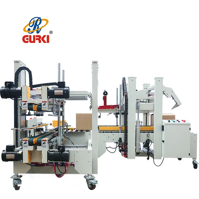 Fully automatic folding carton sealing machine beverage carton sealer corner and side carton sealing machine