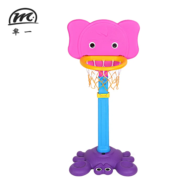 
Home Use Games Sports Adjustable Plastic Standing Basketball Frame 