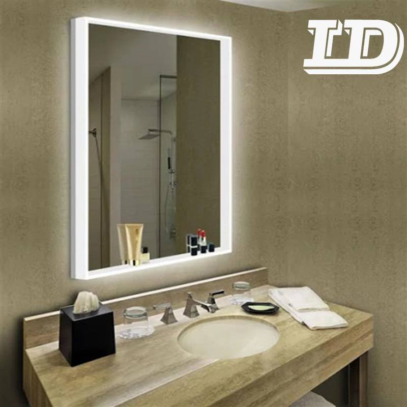Ip44 Illuminated  Wall Mounted Led Bathroom Vanity Mirror Light