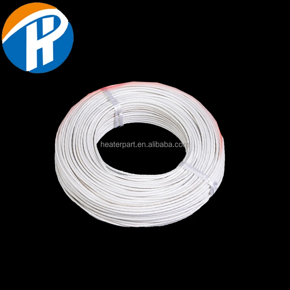 Factory Glass Fiber Braided Wire 0.5 to 25 Square braided nickel wire for high temperature applications