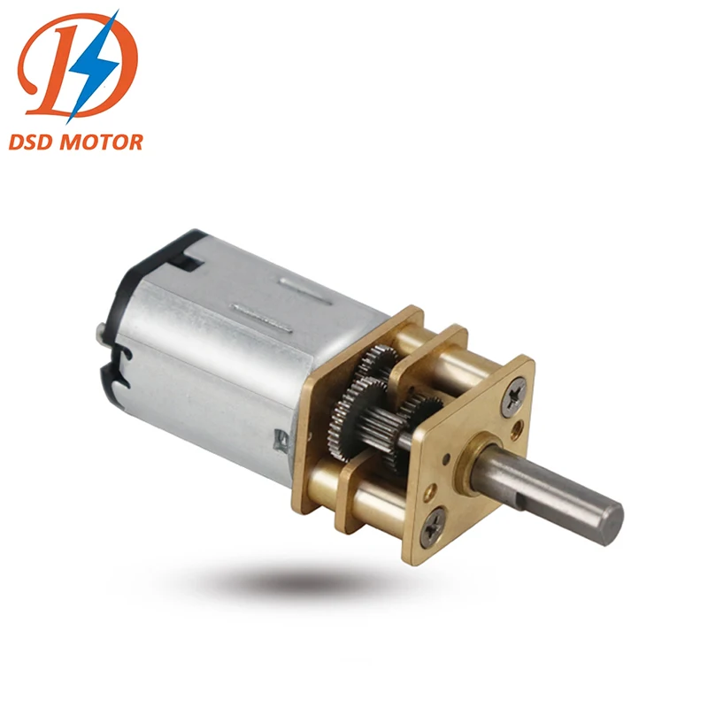 DC Motor Manufacturer DSD-12SSN20 DC 6V 12V diameter 12mm gearbox motor N20 Micro Gear Motor