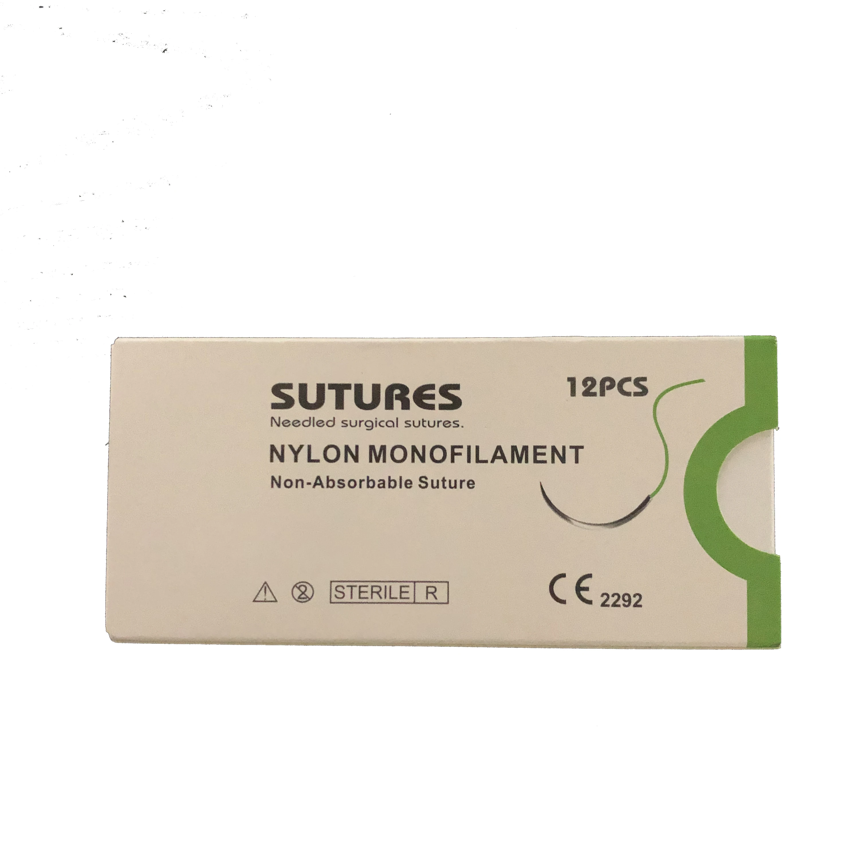 rollmed manufacturers medical polyester nylon non absorbent 1 0 10-0 polypropylene proline braided surgical suture with needle