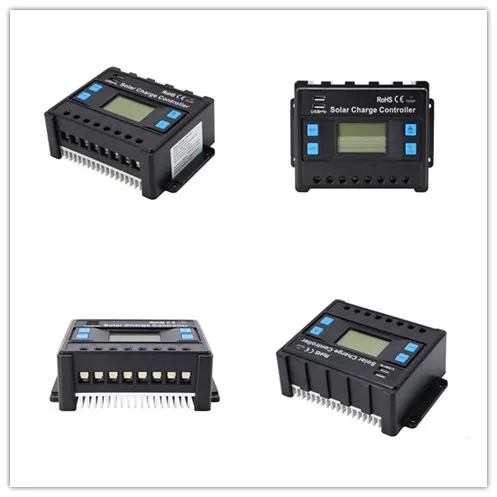 12V/24V 60A manual solar controller PWM solar charge controller
