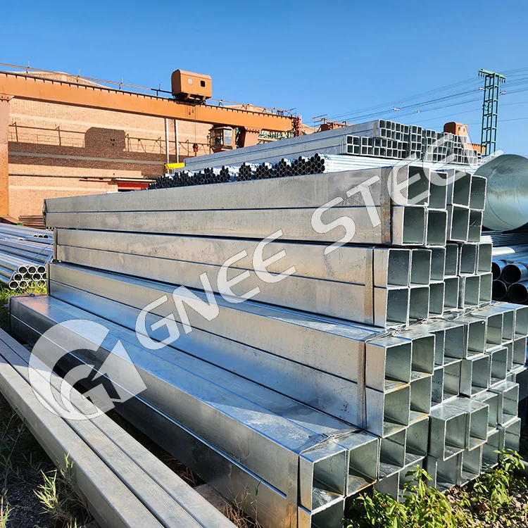 Popular High Quality ASTM A53 A106 A500 Galvanized Square and Rectangular Steel Pipes for Structure Application