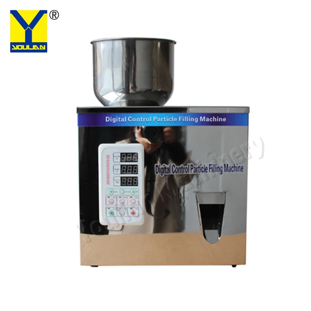 DC-99 Semi Automatic 1-99g Digital Control Particle Granule Bean Filling Weighing Machine for Tea and Coffee