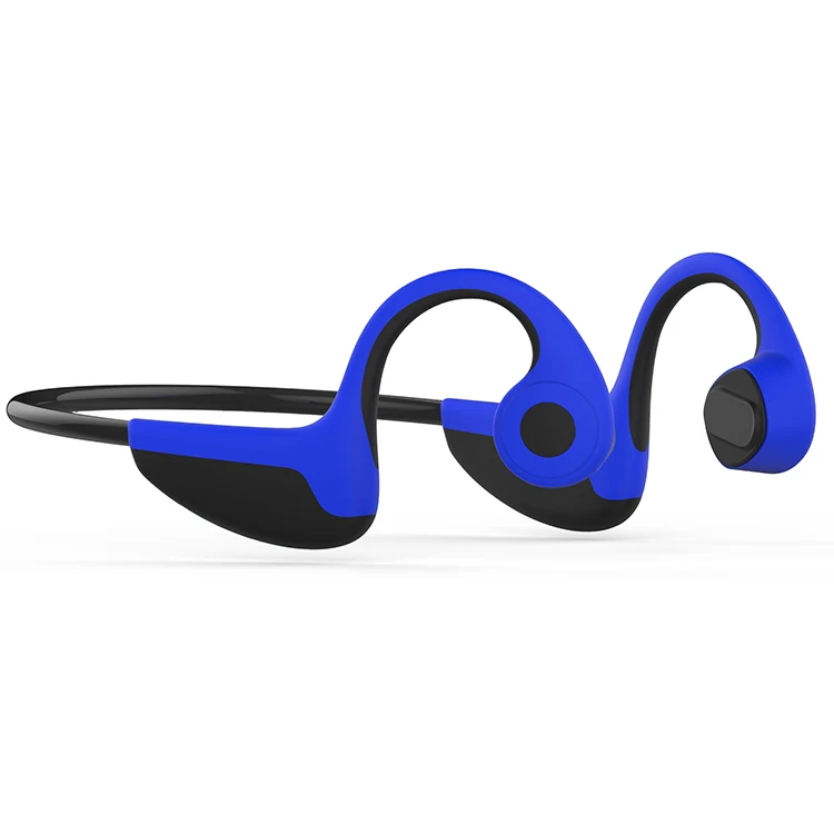 Y-12 Single Wireless earhook earphone bone conduction headphones No Ear Plugs Headset with Microphone