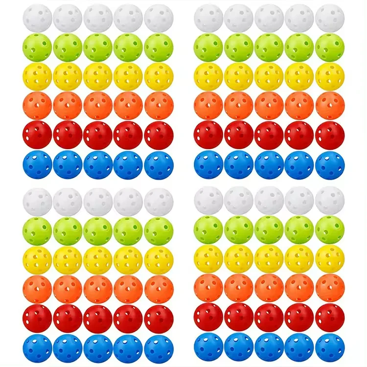 Hot Selling Pickle Ball Customized Logo Glass Fiber Pickleball Set High Quality Pickle Ball