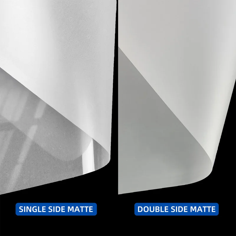 Factory sale 60cm Dtf printer film Paper heat Transfer Pet Film Roll 30cm 33cm 60cm dtf pet film for dtf printer printing