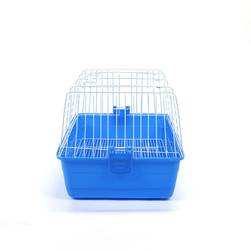 Wholesale Wire Pet Transport Cage Guinea Pig Breeding Cages Travel Small Mouse Hutch Portable Hamster Rabbit Cage