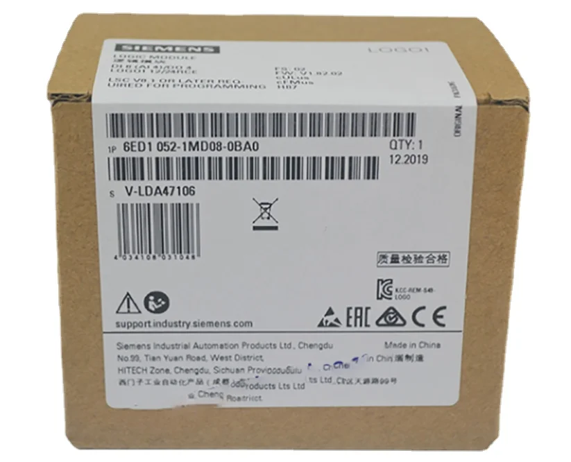 6ED1052-1MD08-0BA1 новый оригинальный ПЛК-модуль 6ED10521MD080BA1