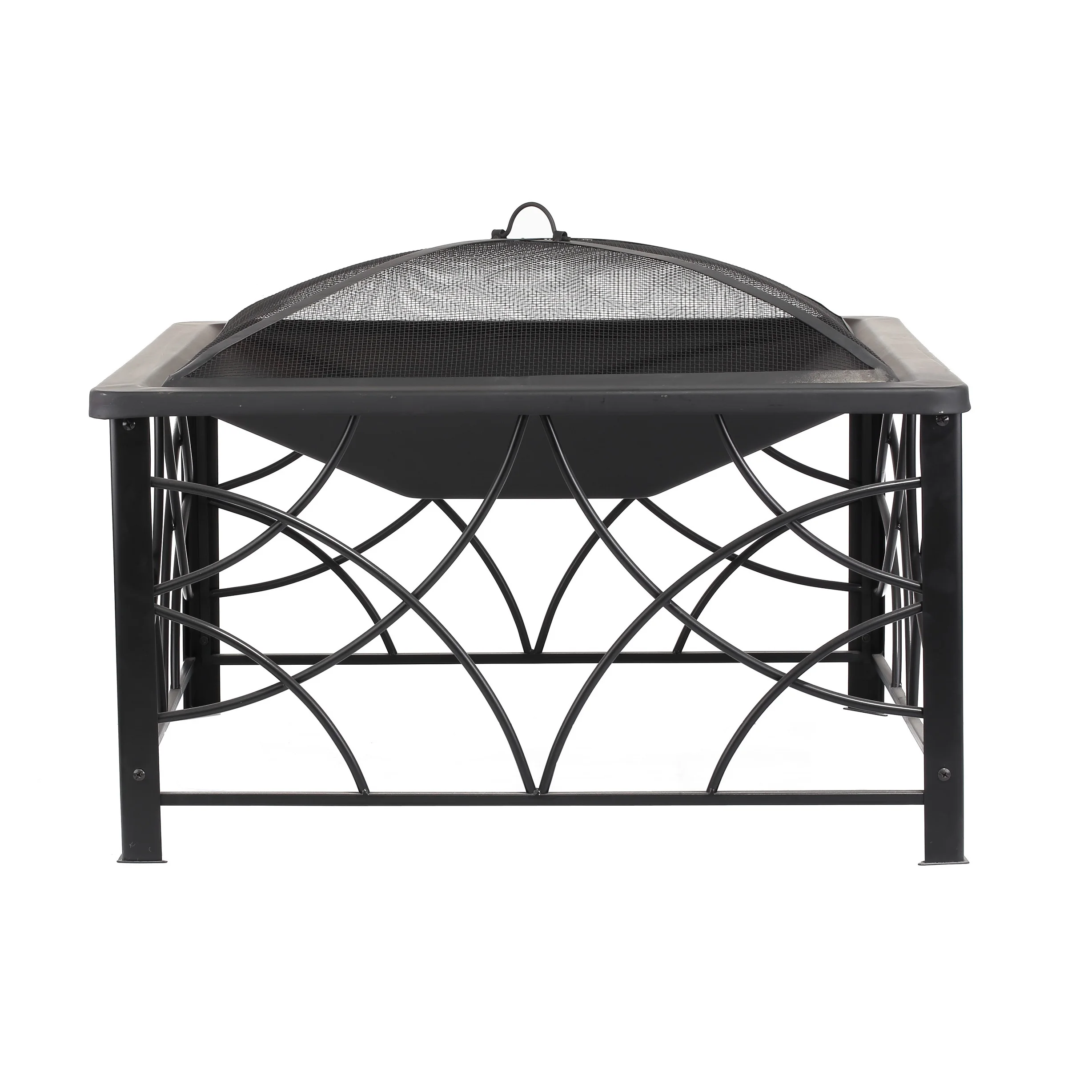 
30 inch affordable Wood Burning Fire Pit Outdoor Heater Backyard Patio Deck Stove Fireplace Table 