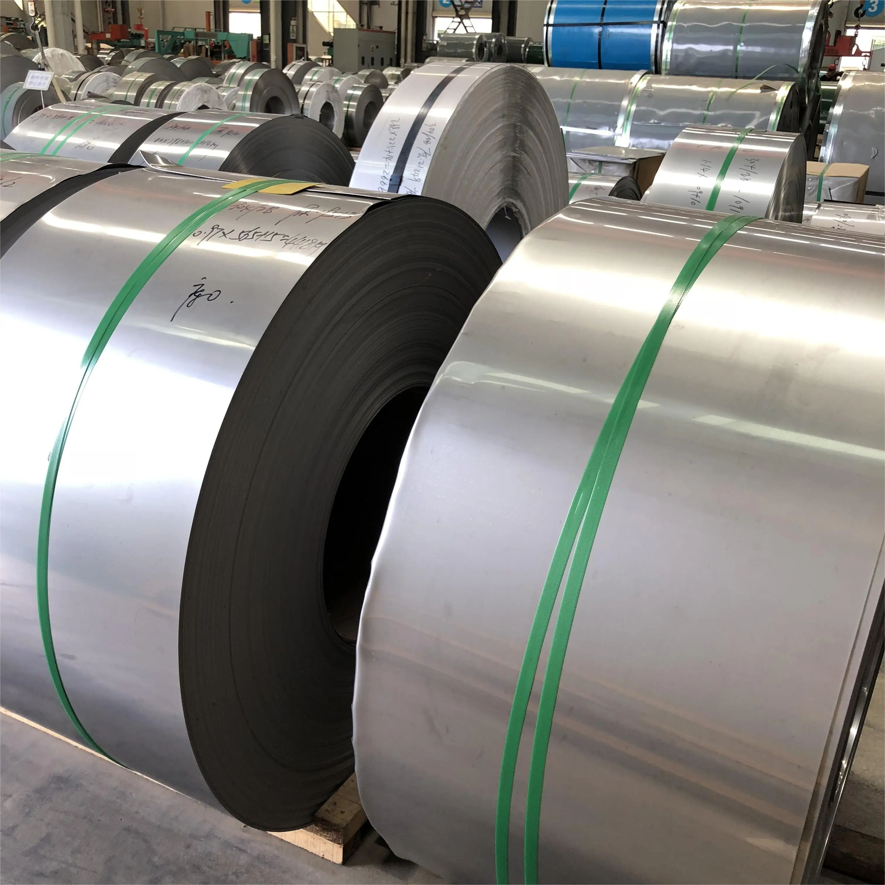 Astm Ss 201 202 301 304 304l 309s 316 316l 409l 410s 410 420j2 430 440 Stainless Steel Strips/band/belt/coil