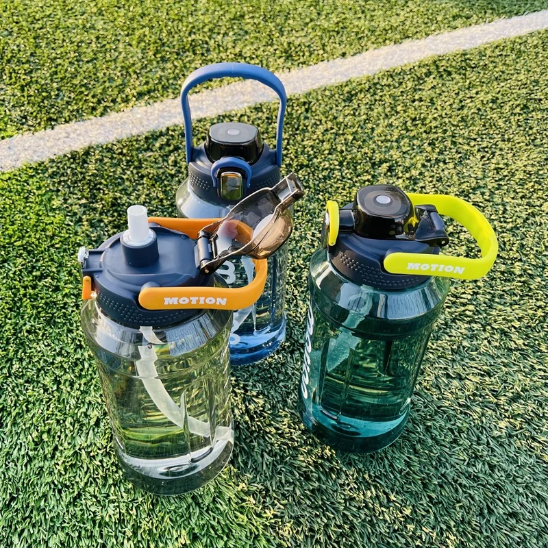 1930ml/1650ml Custom water bottle factory large capacity water jug plastic jugs with lid and handle