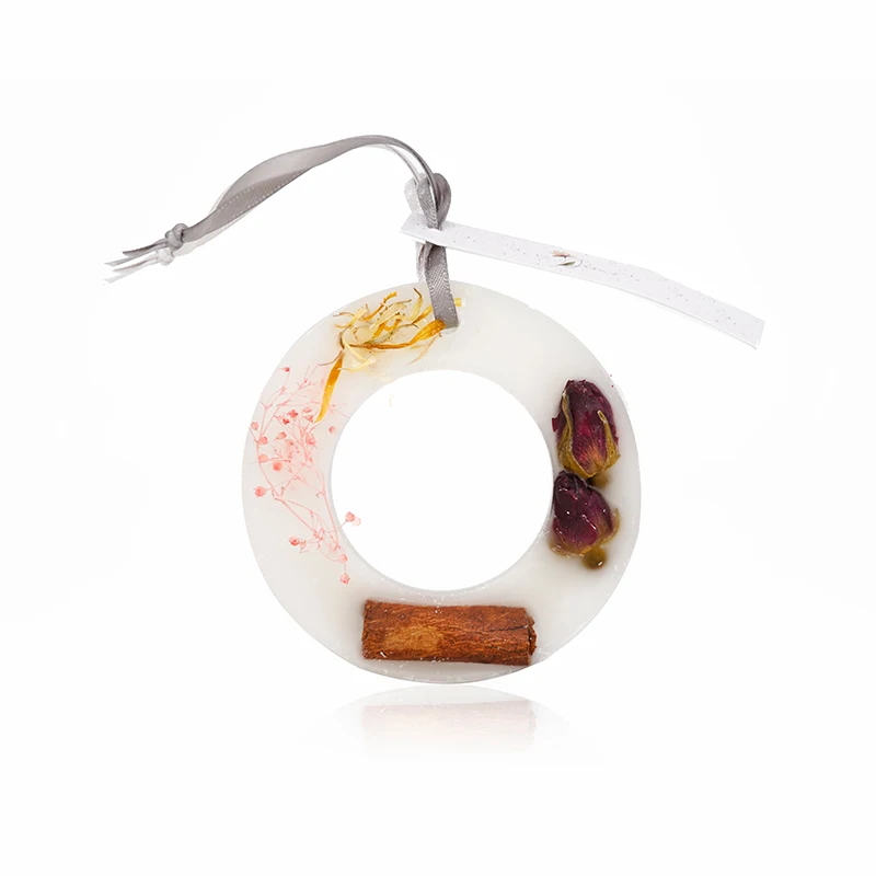 Decorative Luxury Gifts Dried Flower Wardrobe Handmade Fragrance Scented Wax Tablet