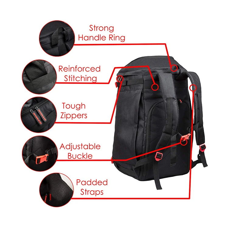 Многофункциональная сумка для лыжных ботинок, рюкзак для шлема, сноуборда, лыжных очков