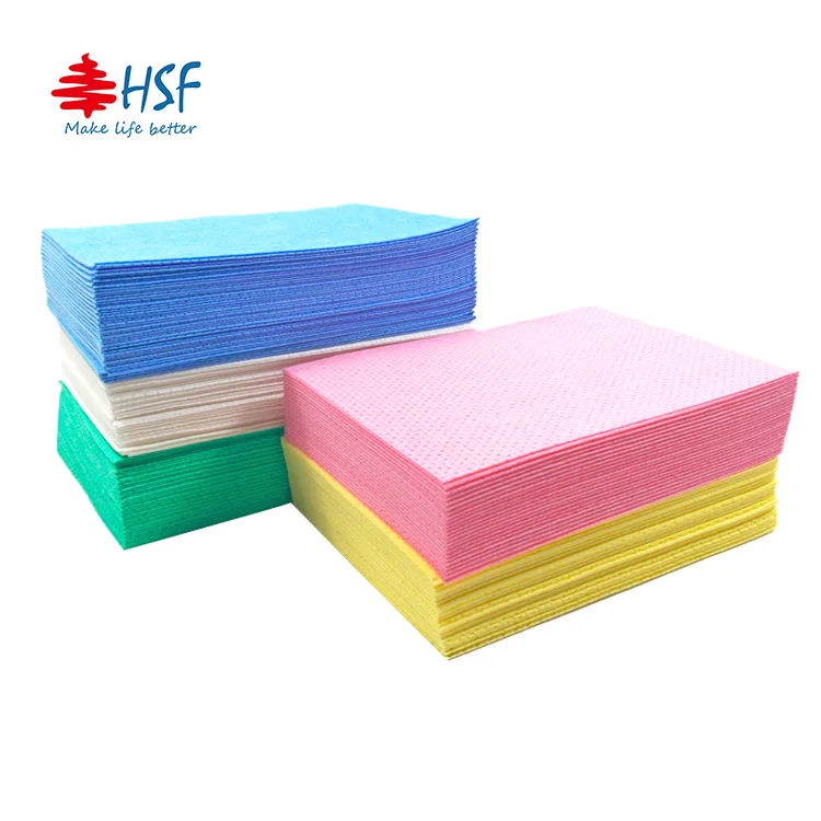 Lint free cellulose non woven dry wipes for industrial cleaniing