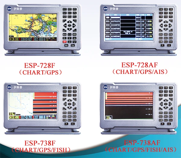 YSP 7 inch color screen GPS marine autopilot system