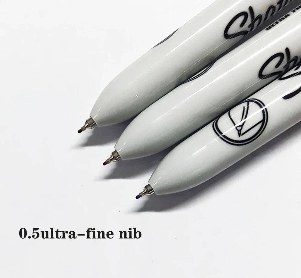 Sharpie Fine-Tip Retractable Fine Point Permanent Marker Pens