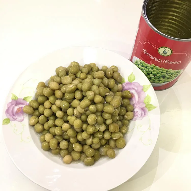 Chinese Good Quality Canned Vegetable 400g Green Peas From Fresh