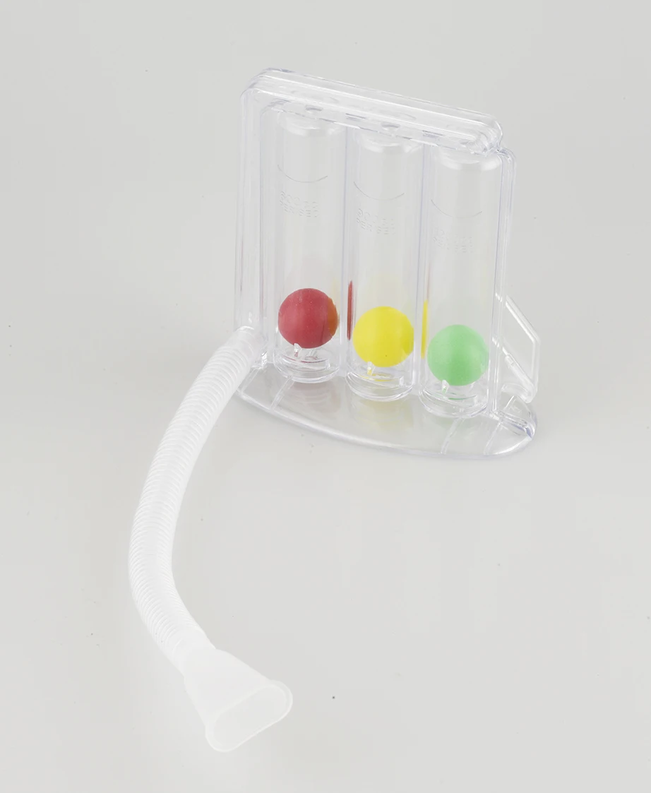 
Three ball Breathing Trainer Incentive Spirometer Breathing Exerciser Rehabilitation Training 