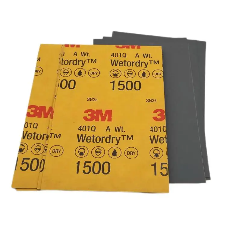 3M 401Q Waterproof Resin-Bonded Automotive Abrasive Disc Customized OEM Sanding Paper for Polishing
